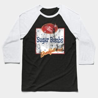 Worn Sugar Bombs Logo Baseball T-Shirt